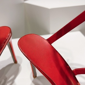 Chaussures en cuir véritable pour femmes 2026 Mariage Ring Women Heels for Lady - Product Image 2