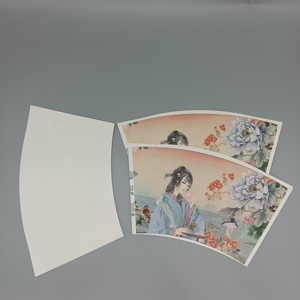 พัดกระดาษแบบผนังเดี่ยวและสองชั้นรักษ์โลก คุณภาพสูง สำหรับแก้วชานม - Product Image 1