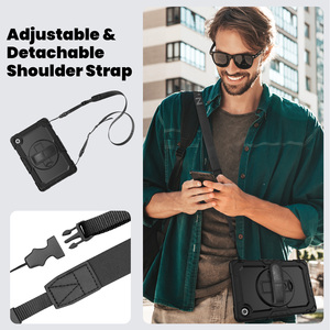 Custodia per <span class=keywords><strong>Tablet</strong></span> pesante per <span class=keywords><strong>Lenovo</strong></span> Tab 10.1 ''TB-311FU/TB-311XU 2025 con protezione dello schermo antiurto per tracolla - Product Image 5