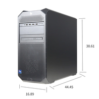Stations de travail de bureau HP Z4 G5 Tower Barebones Workstation Intel Xeon Support W5 W3-2423 PC Ordinateur de bureau Workstation