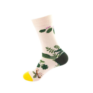 China Factory Custom Mens Flower Birds Cotton <strong>Socks</strong> <strong>for</strong> Party <strong>Wedding</strong> - Product Image 3