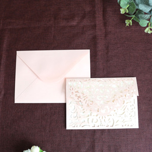 Tarjeta láser <span class=keywords><strong>de</strong></span> boda elegante, distribuidor <span class=keywords><strong>de</strong></span> tarjetas <span class=keywords><strong>de</strong></span> cumpleaños, precio al por mayor - Product Image 4