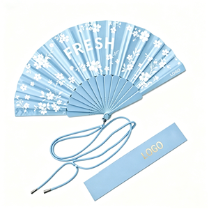Ventaglio Portatile in Plastica da 23 cm con Cinghia, Personalizzabile con Stampa, Ventilatore Rinfrescante con Confezione Regalo per Gadget Promozionali - Product Image 2