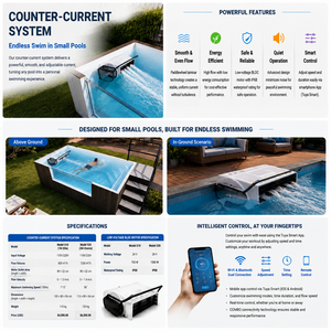 Système de nage à <span class=keywords><strong>contre</strong></span>-<span class=keywords><strong>courant</strong></span> haute performance pour <span class=keywords><strong>piscine</strong></span> extérieure, machine de <span class=keywords><strong>piscine</strong></span> sans fin puissante pour l'entraînement de natation en conteneur d'usine - Product Image 3