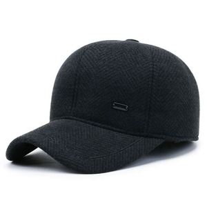 Hot Selling Autumn Winter <b>Baseball</b> Warm Hat Cheap Outdoor Sports Cap with Ear Protection for <b>Old</b> Men Fabric Feature Common - Product Image 2