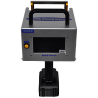 Graveur à points portatif professionnel 2026 à batterie pour marquage VIN sur métal, équipement intelligent avec écran tactile LCD pour gravure automatique de numéros d'identification