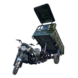 Triciclo de Carga con Motor Refrigerado por Aire y Combustible, con Capacidad de Descarga Automática para Cargas Pesadas, Superventas - Product Image 1