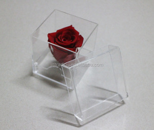 Scatola per bomboniere per caramelle di nozze mini scatola per anello cubo ricordo <span class=keywords><strong>con</strong></span> display in acrilico trasparente <span class=keywords><strong>con</strong></span> coperchio in <span class=keywords><strong>plexiglass</strong></span> 10x10x10 piccola scatola in acrilico - Product Image 6