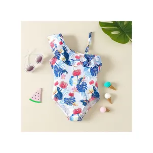 Famicheer Girls 1 Pieces Swimsuit Cute Swimwear Beachwear Bathing Wholesale Waterproof Baby Girl Swimwear For Sale