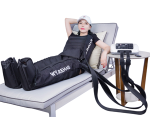 Masajeador de pies por compresión de aire con botas secuenciales para mejorar la circulación, recuperación de pantorrillas, pies y muslos, 6 modos, regalos para hombres y mujeres - Product Image 5