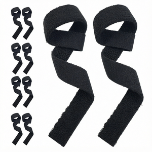 Correas de levantamiento de pesas para gimnasio, soporte de muñeca, agarres para entrenamiento, fitness, fabricante mayorista personalizado, proveedor OEM ODM, pedidos al por mayor - Product Image 1
