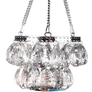 VENTE CHAUDE BOUGIE EN CRISTAL DE LUXE FINI EN ARGENT POUR MARIAGE MODERNE ET DÉCORATION À LA MAISON BOUGEOIR EN MÉTAL DE HAUTE QUALITÉ - Product Image 1