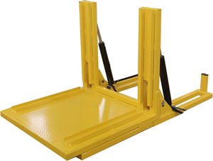 Máquina Hidráulica de Volteo Zhongxiang, Plataforma Inclinable, Volteador de Bobinas, Plataforma de Trabajo con Bomba de Motor, 1 Año de Garantía - Product Image 2