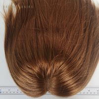 Livraison Rapide Vente en Gros Perruque Juive Brun Foncé Cheveux Humains Raie Libre Dessus en Dentelle Nouveau Design
