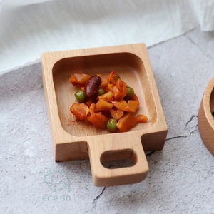 Juego de Tazones Pequeños de Bambú Natural Ecológico para Salsas, Condimentos, Sushi y Salsa de Soya con Acabado Lacado - Product Image 4