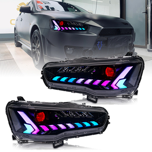 Faro A145-RGB per Mitsubishi Lancer <span class=keywords><strong>EVO</strong></span> 2008-2025, Proiettore LED con Luce Diurna - Product Image 4