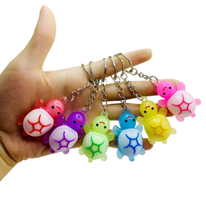 Bán Buôn Dễ Thương Phim Hoạt Hình Nhỏ Rùa Silicone <span class=keywords><strong>Keychain</strong></span> Thời Trang Kid Của Kim Loại Key Chủ Xe Mặt Dây Chuyền Túi Keyring Tùy Chỉnh - Product Image 1