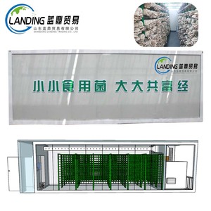 Lớn thông minh duy nhất Nông Nghiệp Nhà kính dễ dàng cài đặt chi phí thấp phim nhựa khí hậu-kiểm soát nấm <span class=keywords><strong>container</strong></span> - Product Image 2