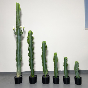 Piccola pianta in vaso succulenta di cactus artificiale all'ingrosso della fabbrica - Product Image 3