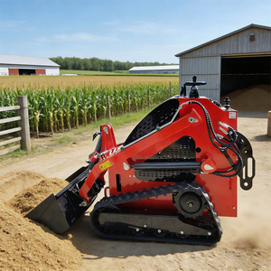 Gran demanda por la maquinaria superventas: Minicargadora de orugas compacta T360, longitud de 2070 mm, tiempo de ciclo total de 9 segundos, con cucharón para carga eficiente y - Product Image 3