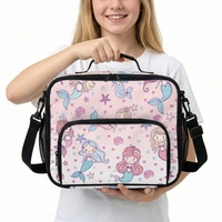 Tas Makan Siang Kapasitas Besar Bahan Polyester Langsung dari Pabrik untuk Perjalanan, Sekolah, Penggunaan Sehari-hari, dan Piknik di Luar Ruangan