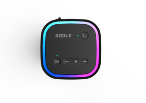Altoparlanti portatili SODLK TX10 15W, mini altoparlante impermeabile IPX6 con audio stereo potente, RGB, TWS, dimensioni ridotte per viaggi e sport - Product Image 2