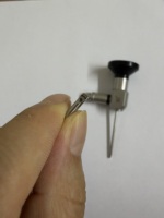 Boroscope rigide avec lentille de sonde de 2,7 mm, longueur de travail de 50 mm, angle de vue de 90 degrés