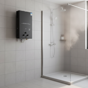 <span class=keywords><strong>Scaldabagno</strong></span> Istantaneo a Gas Senza Serbatoio in Acciaio Inox con Display Digitale, Classe di Efficienza Energetica, Tipo a Tiraggio Forzato, Montaggio a Parete - Product Image 6