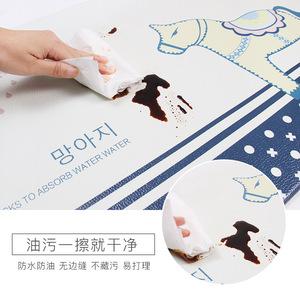 <span class=keywords><strong>Tapis</strong></span> de cuisine très vendu, <span class=keywords><strong>tapis</strong></span> de sol anti-fatigue en PVC souple, imperméable, avec design imprimé personnalisé, vente directe usine - Product Image 3