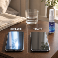 Protecteur d'écran liquide de qualité industrielle A1, nano micro-silice, essence céramique invisible modifiée anti-rayures