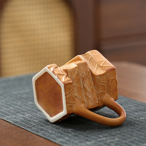 Wholesale Contemporary Irregular-shaped <b>Ceramic</b> Mugs and Kiln Glaze Coffee <b>Cups</b> for Party Use-Reusable Home & Office - Product Image 4