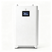 Boîte à batterie verticale personnalisée 48V 314AH avec roulettes verrouillables et bornes 200A préinstallées SUPSRSAFE