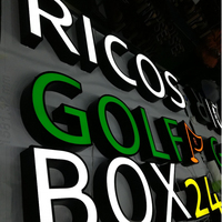 Huruf Akrilik Luar Ruangan 3D dengan Lampu LED, Tanda Kustom, Logo 3D untuk Bisnis, Papan Signage, Tanda LED Kustom untuk Bisnis Dalam Ruangan