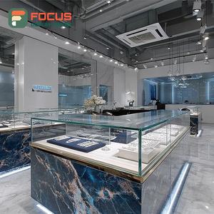 Muebles de Exhibición Minimalistas para Joyería, Panel de Vidrio Templado, Vitrina de Vidrio para Espacio de Boutique - Product Image 1
