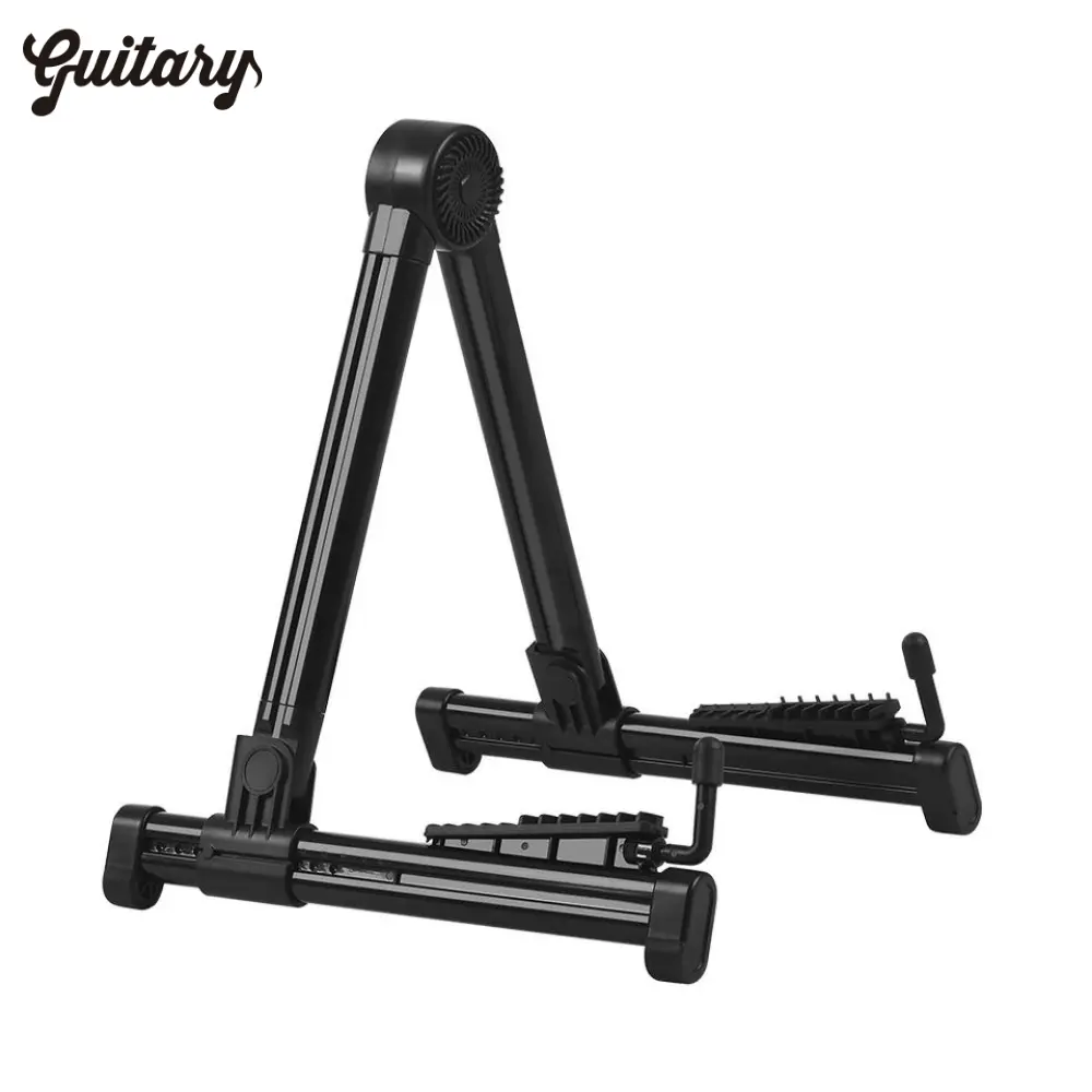 Universal ABS Folding Electric Acoustic Bass Stand Guitar Accessories A-Frame Musical Rack Guitar Holder Stand