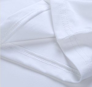 Men's Cheap <strong>Plain</strong> O-Neck <strong>White</strong> Blank T <strong>Shirts</strong> for Printing - Product Image 5