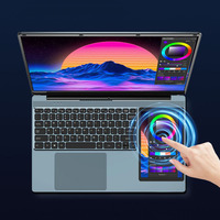 Computadora portátil de doble pantalla de 15,6 "+ 7" Procesador Intel Celeron N95 Computadora portátil de doble pantalla Computadoras portátiles de negocios para juegos