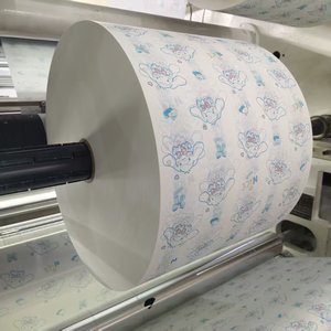 Mô giấy nhựa PE phim cho bé dùng một lần giấy BIB và trẻ em Bib Tạp dề cho chăm sóc em bé Cách sử dụng - Product Image 3