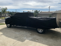 Housse de protection intégrale pour pick-up en tissu Oxford toutes saisons, résistante à l'eau, protège la peinture de la voiture, accessoires auto, anti-UV, anti-poussière, anti-rayures