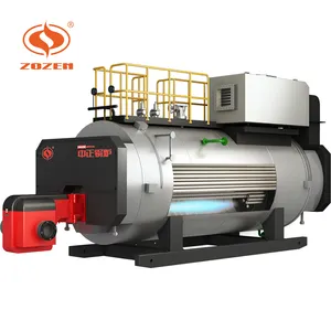 15 Ton Heavy Oil Natural gas Fired steam boiler for textile