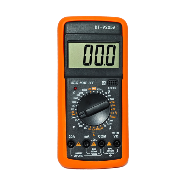 Professional Digital Multimeter with LED Display AC DC 1000V NCV Detection Multi Voltage Tester LCD Display Wholesale