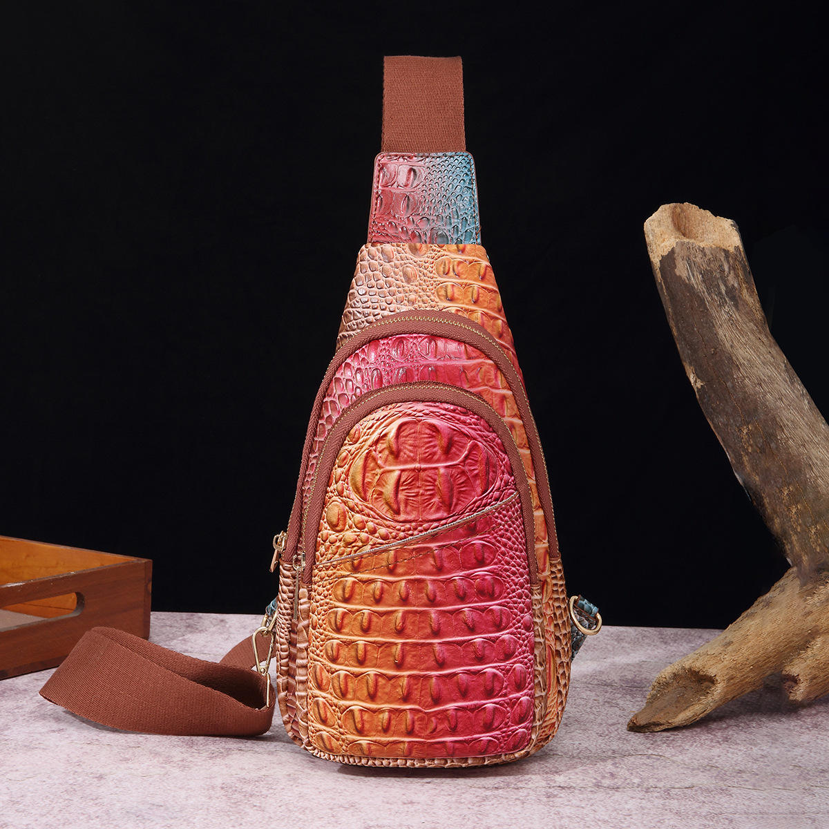 PG812-2 4# Vibrant Rose + Brown