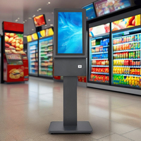 Mesin Kios Pembayaran Desain Baru Berkualitas Tinggi Grosir Supermarket Kios POS 27 Inci All in One Kios Pemesanan Mandiri