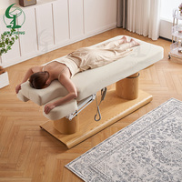 Table de massage électrique réglable Jincheng pour salon de beauté, usage scolaire, hôtelier, sportif, sous-sol et traitement par ventouses