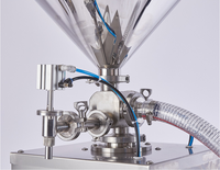 Macchina Manuale Verticale per Riempimento e Imbottigliamento di Liquidi e Paste per Gelato e Burro di Arachidi