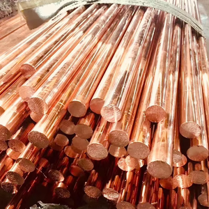 Barra de cobre ASTM <span class=keywords><strong>DHP</strong></span> TP1 C10100 C10200 C11000 99.9% T2, varilla de cobre puro, barra sólida redonda de Metal, varilla hexagonal de latón para engranaje - Product Image 2