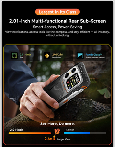 Teléfono Inteligente Resistente Blackview XPLORE X1, Pantalla de 6.78 Pulgadas, Android 15, Cámara Trasera de 108MP, Dimensity 7050, 16+512GB, 10000mAh, Doke AI, 120Hz, NFC, 5G - Product Image 6