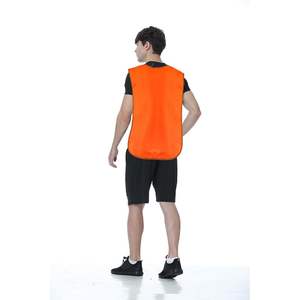 Chaleco naranja TopTie Blaze, chaleco de seguridad de caza Unisex de alta visibilidad personalizado, transpirable, a prueba de viento, estampado sólido para hombres y mujeres - Product Image 5