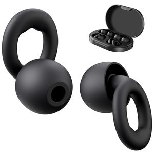 Tapones de Silicona para Dormir con Reducción de Ruido, Protección Auditiva Insonorizada Personalizada y Cancelación de Ruido con Estuche - Product Image 1