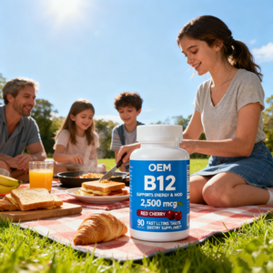Produttori OEM Vendono Direttamente Integratori Alimentari di Vitamina <span class=keywords><strong>B12</strong></span> in Compresse con Marchio Proprio e Gusti Personalizzabili - Product Image 3